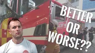 American Firefighter Reacts to Singapore Firefighting