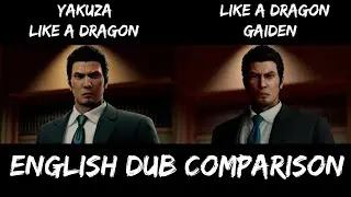 Kiryu English Dub Comparison - Yong Yea and Darryl Kurylo