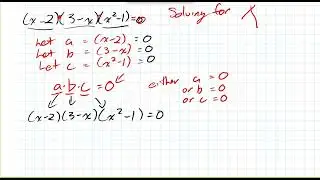 How to Learn Solving for x when an equation is equal to Zero Grade 12