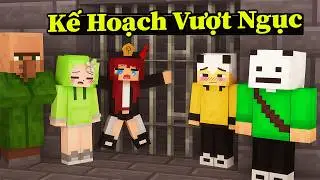 Kế Hoạch Trốn Thoát Khỏi Nhà Tù Của Dân Làng Trong Minecraft 🤣
