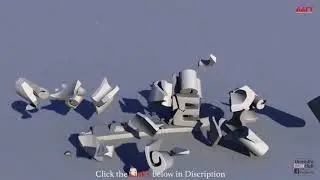 3D Dynamics Destructions | School of Animation | Marwah Studios | Aaft
