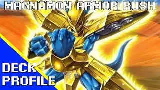 Digimon TCG! Casual Magnamon Armor Rush Deck Profile (BT13)