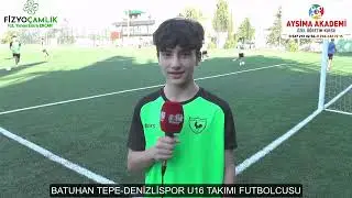 BATUHAN TEPE DENİZLİSPOR U16 TAKIMI FUTBOLCUSU