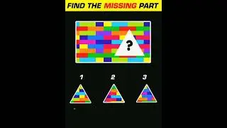 Can You Find The Missing Part ? | Test Your IQ | #shorts #logicalriddles #paheliyan #viral