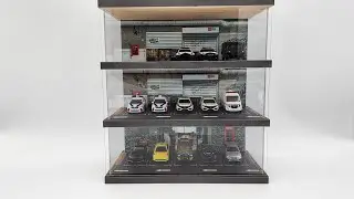 1:64 Scale 4-Tier Carpark Display