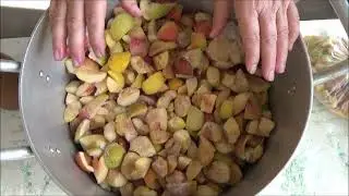 С замороженных яблок Повидло Джем Конфитюр