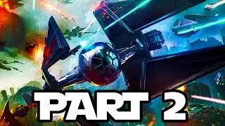 Star Wars Battlefront Gameplay Walkthrough Part 2 - SPACE COMBAT!! (1080p 60fps)