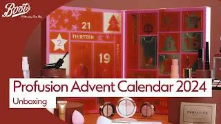 Profusion Beauty Advent Calendar Unboxing | Christmas | Boots UK