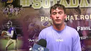 WWSB-TV SPORTS ANCHOR JAMES HILL ABC7 FHSAA FOOTBALL RYAN DOWNES BOOKER HIGH SR QB 11 PM NEWS 9-4-24