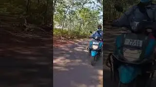 First scooty driving