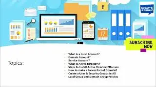 Local Account Vs Domain Account - Active Directory Installation Step by Step | SecApps Learning