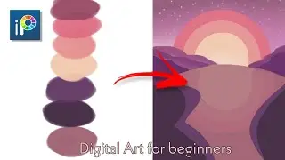 Digital art for beginners | Digital art tutorial in Android Phone | Ibispaint x Tutorial