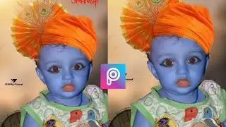 krishna janmashtami photo editing | PicsArt photo editing | EDITING PAWAN
