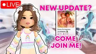 🔴LIVE ! DRESS TO IMPRESS NEW UPDATE?? COME JOIN ME!