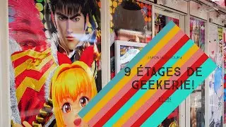 9 étages de GEEKERIES ! Japan vlog jour 4