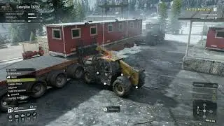 SnowRunner Forklift Unloading
