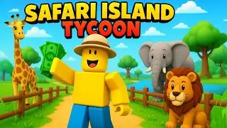 I Build a SAFARI ISLAND in ROBLOX!!! ∣ Resort Tycoon #10