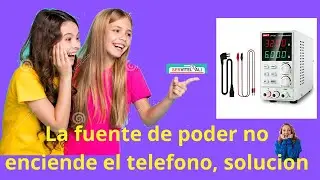 Como encender un telefono que la fuente de poder no lo hace, como adaptarle una bateria