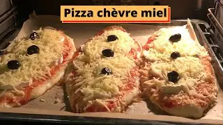 Recette pizza chèvre miel 🍯 !!!