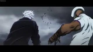 Gojo combo beating the sh*t out of the enemy