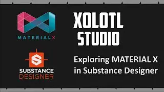 Exploring MATERIAL X in Substance Designer with Ymmanuel