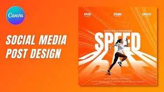 Social Media Post Design using Canva [Free] || Canva Tutorial
