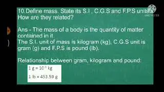 VI Physics Ch 2