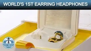 World's first pearl earring headphones | Dt Next