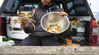 Sounds of the Beach, Snaring Crab, Cooking in Back of '91 Pickup