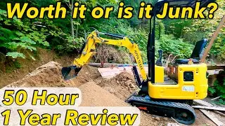 Chinese mini Excavator 1 Year 50 Hour Review Rippa R319 