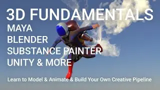 Learn Maya, Blender 2.9 and More! 3D Fundamentals.