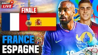 🔴FRANCE - ESPAGNE 3-5 /🏆FINALE JEUX OLYMPIQUES 2024