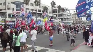 Trump Rally Huntington Beach Pier Oct. 5, 2024.