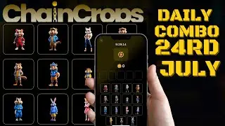 Chain Crops Daily Combo For Today 24th July 500k Chain Crops Daily Combo  Crypto  Solana