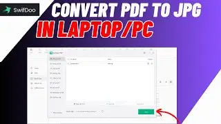 How To Convert PDF To JPG In Laptop/PC/Computer | Turn PDF To Image