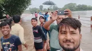 Pathariya ka pull puri tarah dub gaya😨Anand jain #tranding #virlvideo