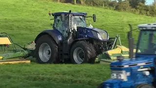 GRASSMEN TV - 'Rain & Grain' Machinery Lineup - Part 1: Mowers & Tedder