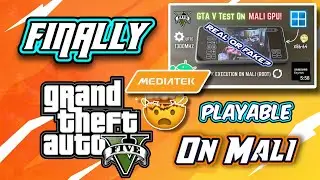 😲Finally GTA V Playable On All Mali Device ? | Winlator Update