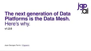 The next generation of Data Platforms is the Data Mesh - DataFriday 2x07