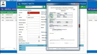 Access Admission form generator