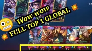 Mobile legend 1 Squad Full Top 1 Global