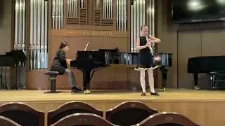 Charles Colin. Solo de concours no.3. Ч. Колин. Конкурсное соло ном.3 для гобоя и фортепиано