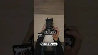 Tilta’s FX3 / FX30 cage #cameravideo#cameraoperator