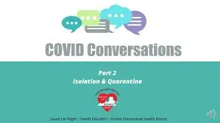 COVID Conversations: Education for College Students Part 2