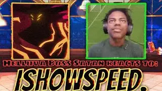 Helluva Boss Satan reacts to: IShowSpeed - Gacha Life 2 reaction. 🤣🔥