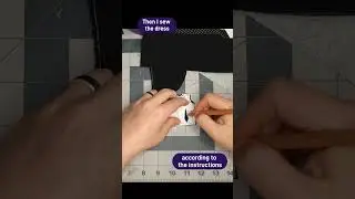 Sewing a Gothic Lolita Dress #repaint #doll #munbyn #tutorial #sewing