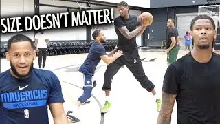 1v1 Cam Reddish & 2023 NBA Draft Prospect Markquis Nowell SIZE DOESN'T MATTER!