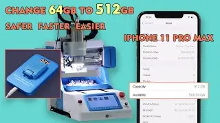 JCID-EM02 Grind Machine- How to Upgrade iPhone 11 Pro Max from 64GB to 512GB Easily?
