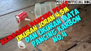 TUTORIAL MASANG PANCING PESAT|PEGEG OFFICIAL NOL