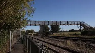 Trainspotting at Norton Fitzwarren footbridge
